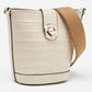 Kate Spade  Embossed Leather Mini Audrey Bucket Bag