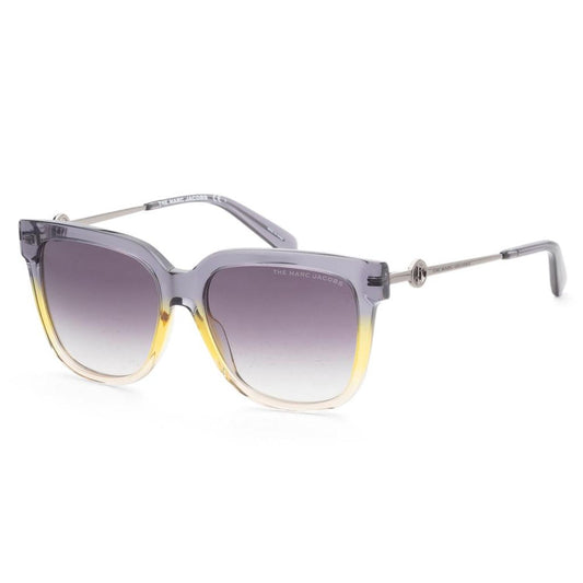 Women's 55mm Grey Yellow Sunglasses