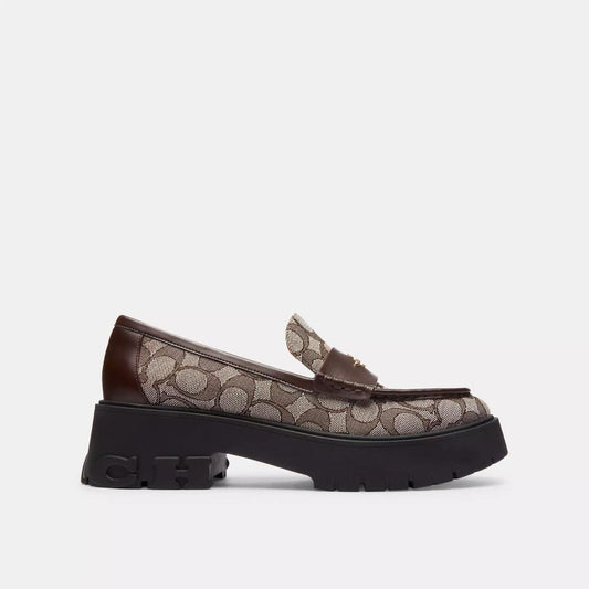 Coach Outlet Ruthie Loafer In Signature Jacquard