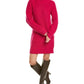 Michael Kors Collection Shaker Turtleneck Cashmere Dress