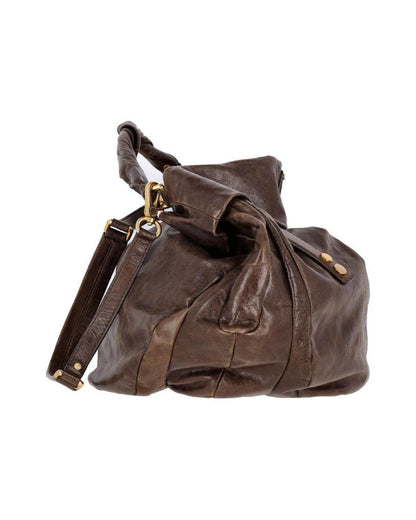 Marc Jacobs Hobo Shoulder Bag in Brown Leather