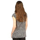 Women's Cheetah-Print Snap-Front Utility Top