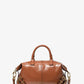 Darrington Small Crackled Leather Satchel