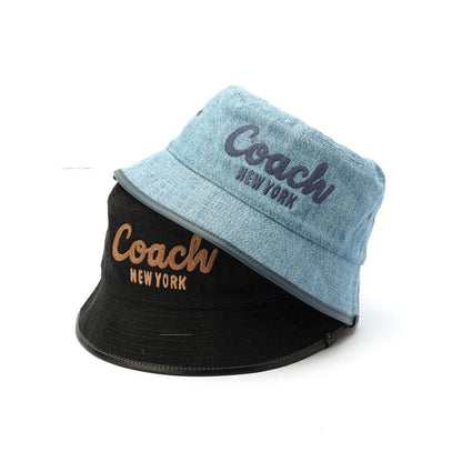 Women's 1941 Embroidered Denim Bucket Hat