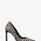 Amara Leopard Print Calf Hair Pump