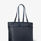 Winston Large Signature Logo Print Woven Tote Bag