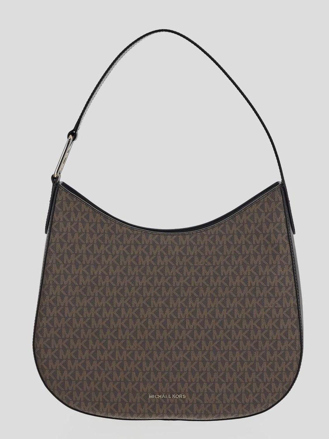 Michael Michael Kors Kensington Large Signature Logo Hobo Bag