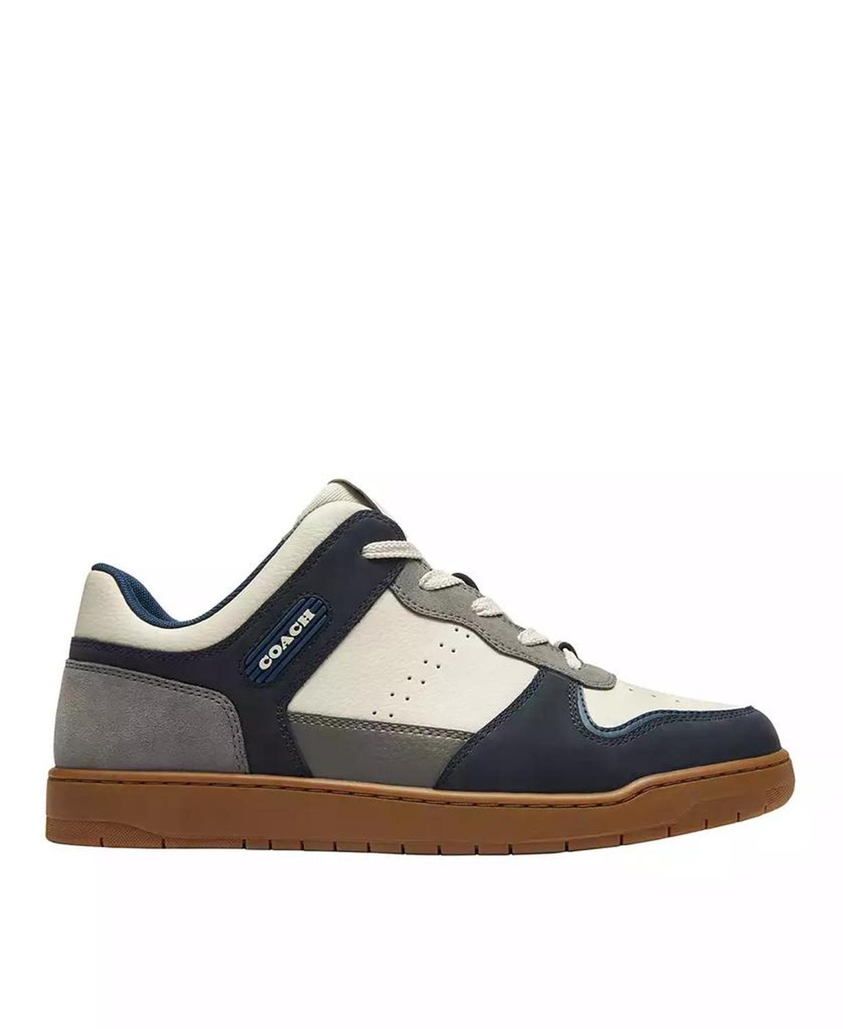 Men's C201 Suede and Leather Sneaker