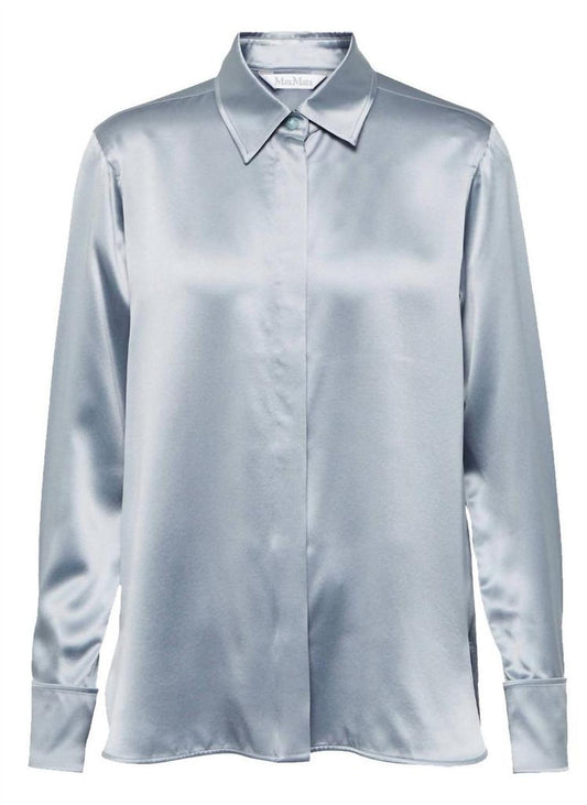 Aiello Silk Blouse In Blue