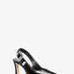 Darrington Crackled Patent Leather Slingback Pump