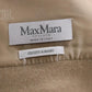 Max Mara Tedesco Oversized Jacket In Beige Wool