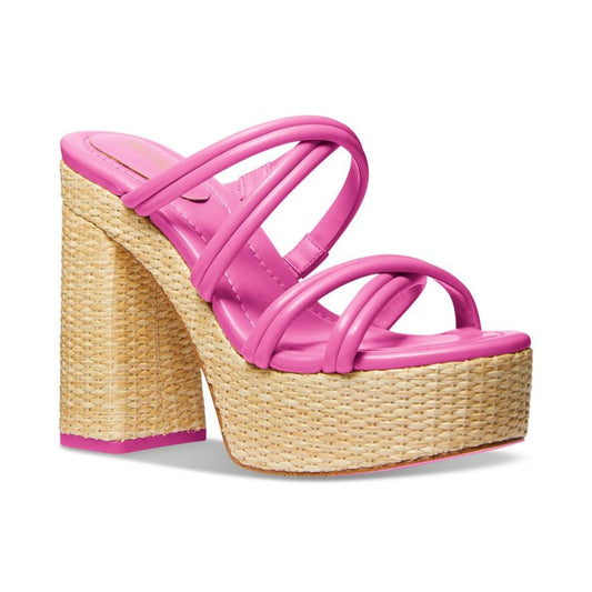 Corrine Slip On Strappy Espadrille Platform Sandals