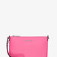 Jet Set Small Pebbled Leather Convertible Wristlet