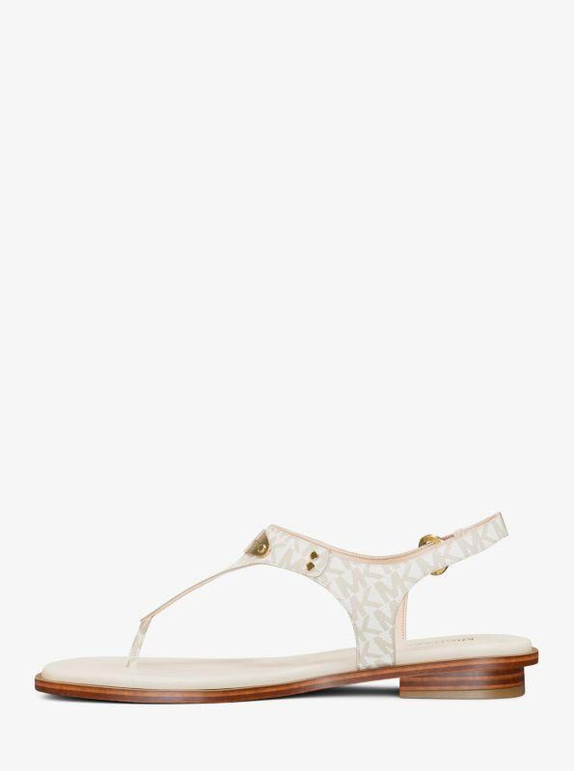 Signature Logo Plate Sandal