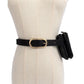 Women's Reversible Leather Belt Bag