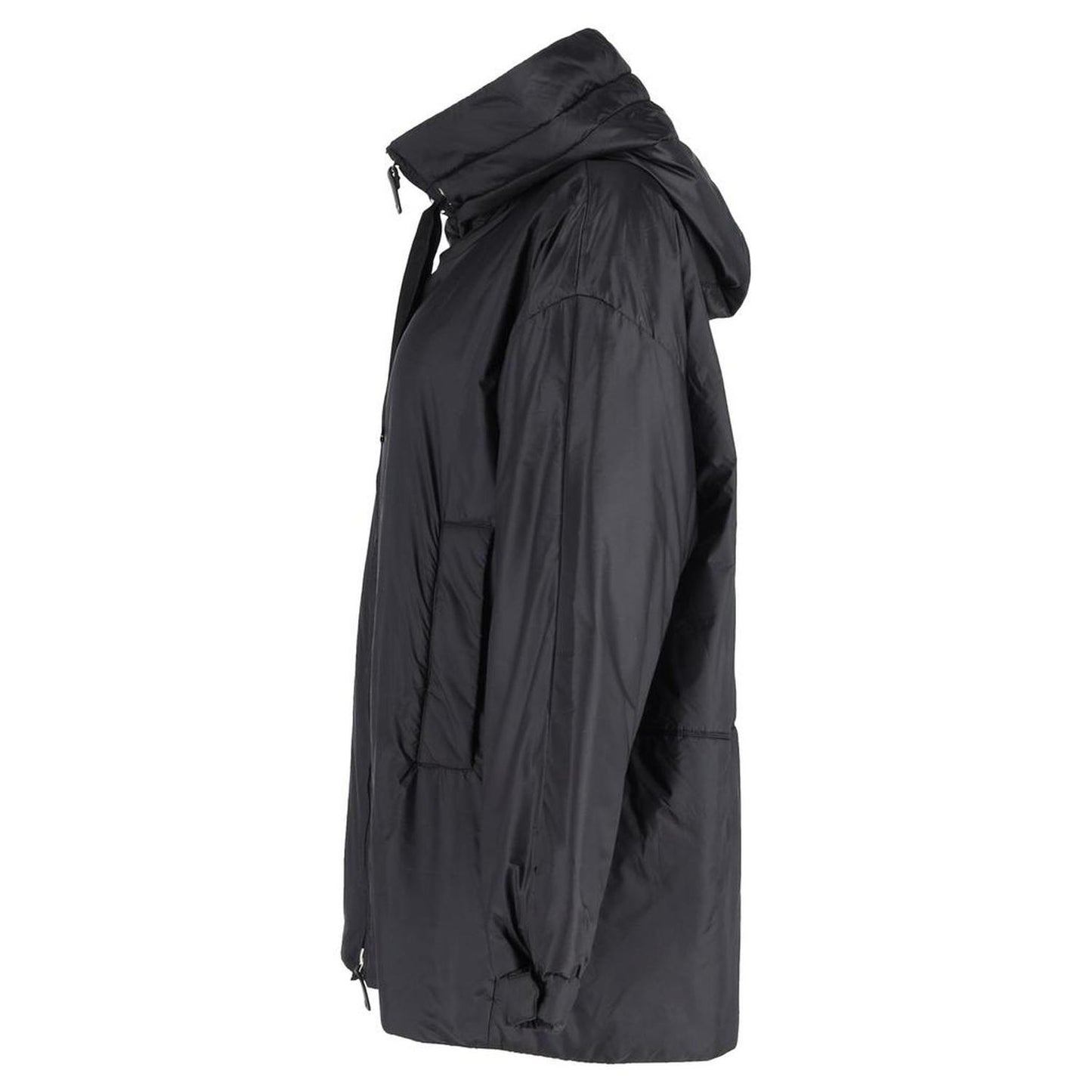 Greenfe Oversized Down Jacket in Black Polyester