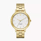 Kate Spade Women's Morningside Three-Hand, Gold-Tone Stainless Steel Watch