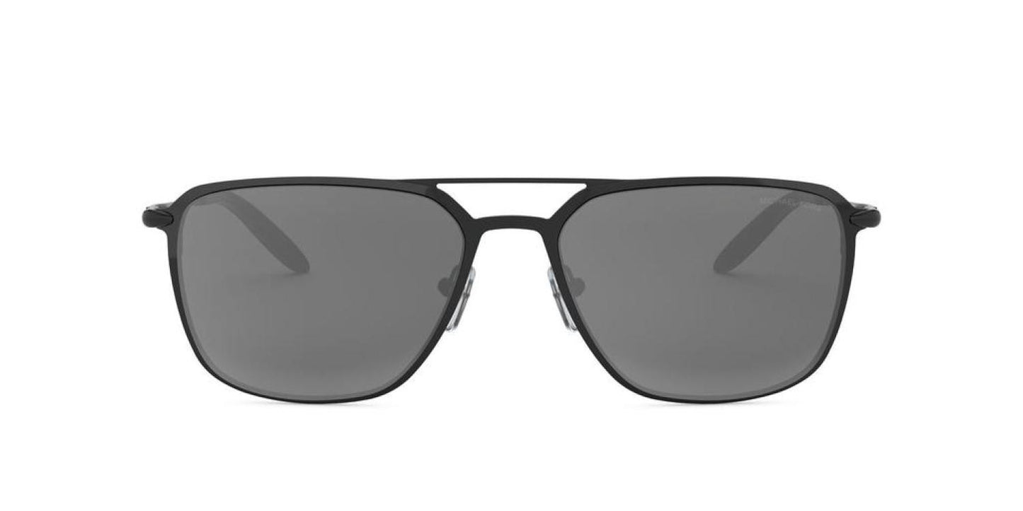 Michael Kors Men's 57mm Shiny Black Sunglasses