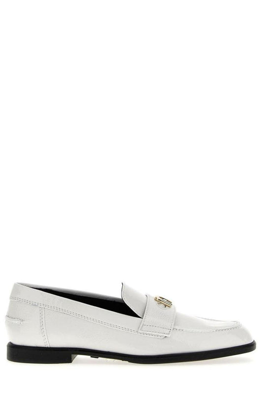 Furla 1927 Logo Detailed Slip-On Loafers