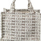 CELINE Cabas Thais Small Canvas Tote