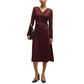 Women's Wrap-Front Dress