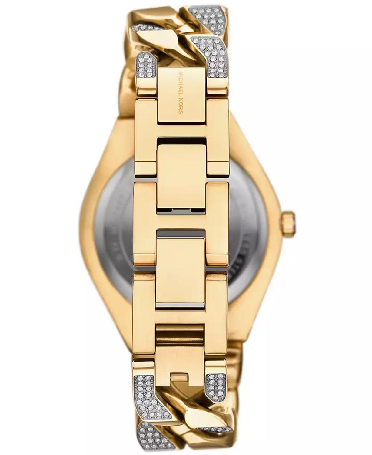 Women's Lennox Three-Hand Gold-Tone Stainless Steel Watch 37mm