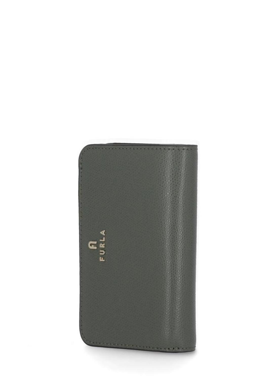 Furla Logo-Plaque Zipped Wallet