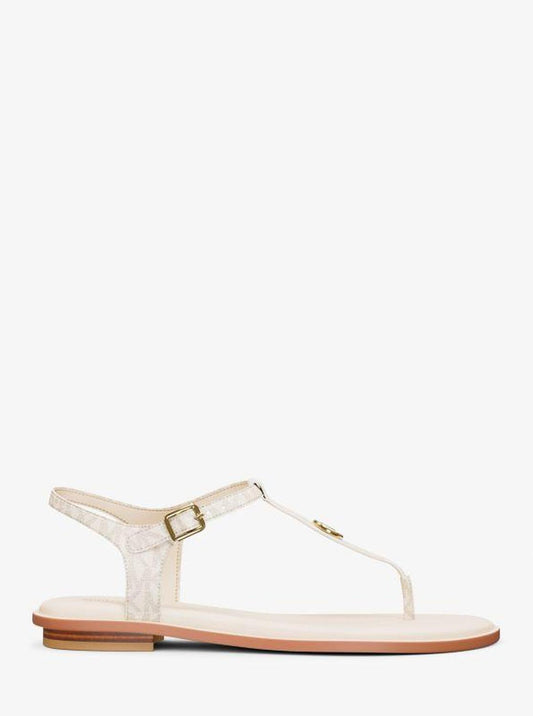 Mallory Signature Logo T-Strap Sandal