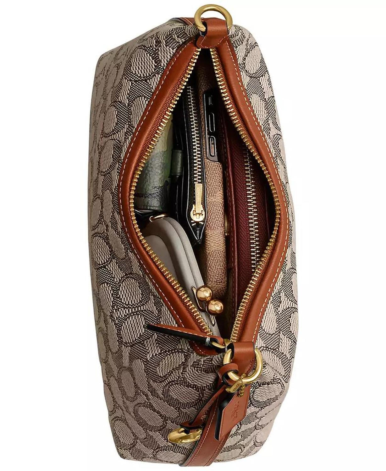 Juliet 25 Signature Textile Jacquard Shoulder Bag