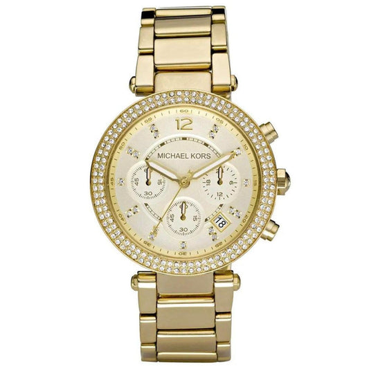 Michael Kors Parker MK5354 Women's Gold-Tone Chronograph 39mm Watch