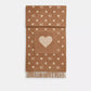 Coach Outlet Stars And Hearts Print Oversized Muffler With Pockets