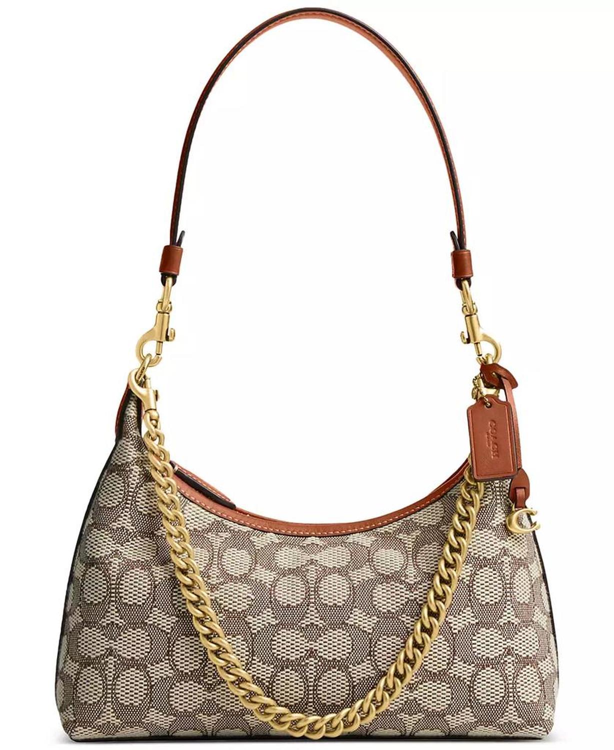 Juliet 25 Signature Textile Jacquard Shoulder Bag