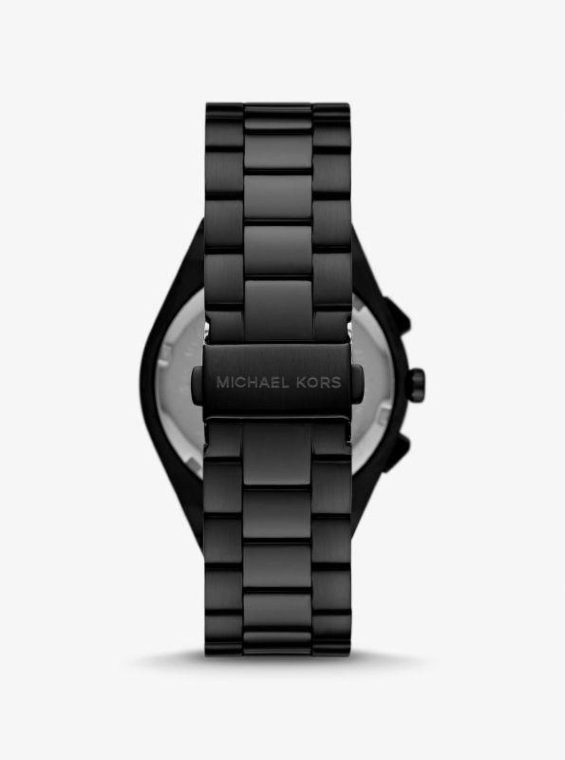 Oversized Lennox Black-Tone Watch