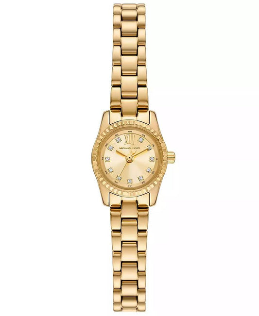 Women's Lexington Three-Hand Gold-Tone Stainless Steel Watch 19mm