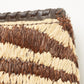 Michael Kors Tri Color Raffia And Leather Rosalie Clutch Bag