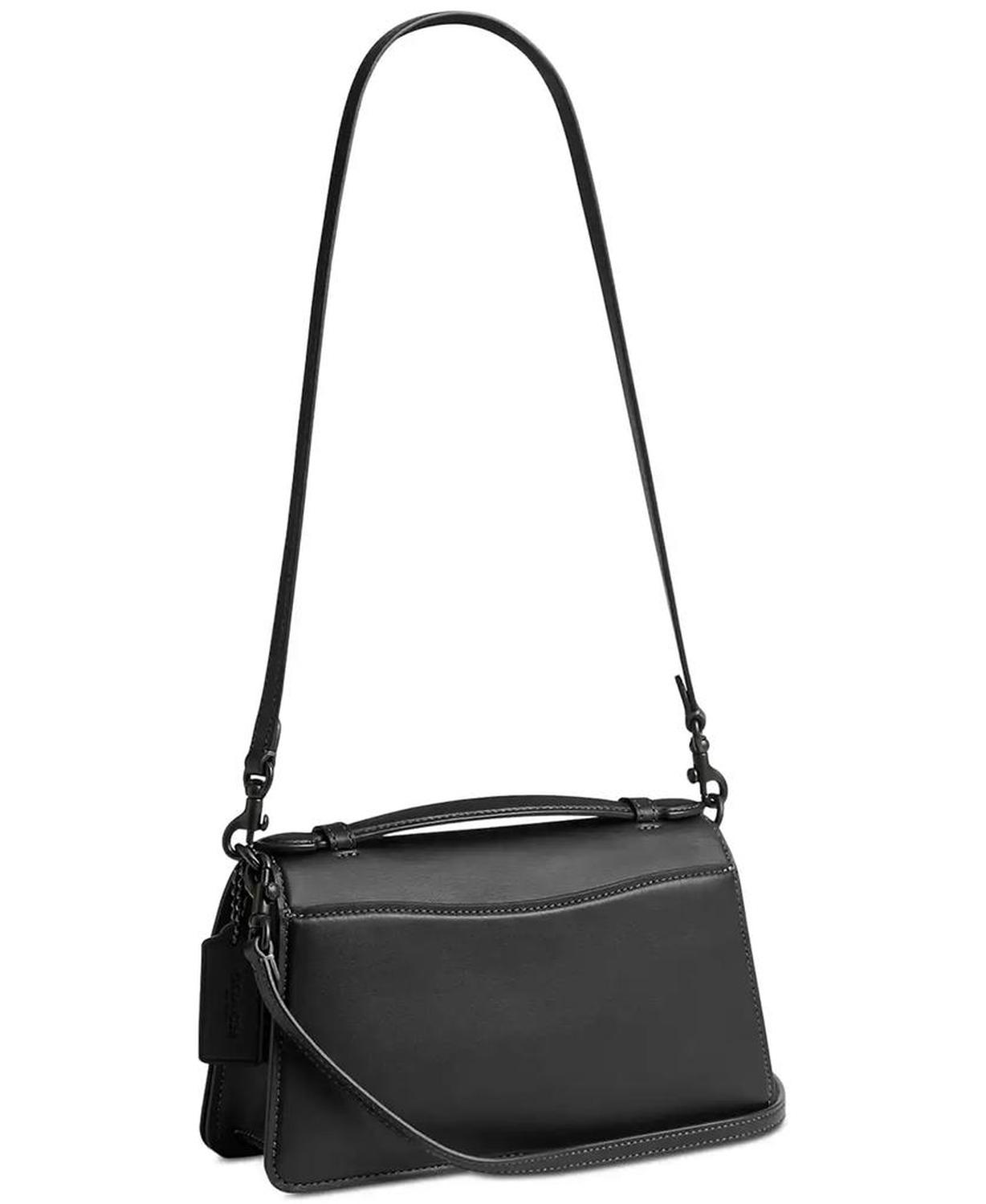 Juno Small Black Leather Bag