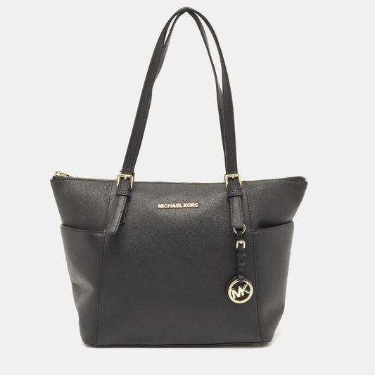 Michael Michael Kors  Saffiano Leather Jet Set Top Zip Tote