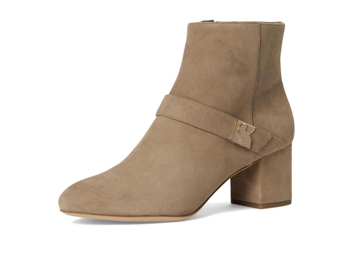 Dakota Zip Up Mid Heeled Bootie