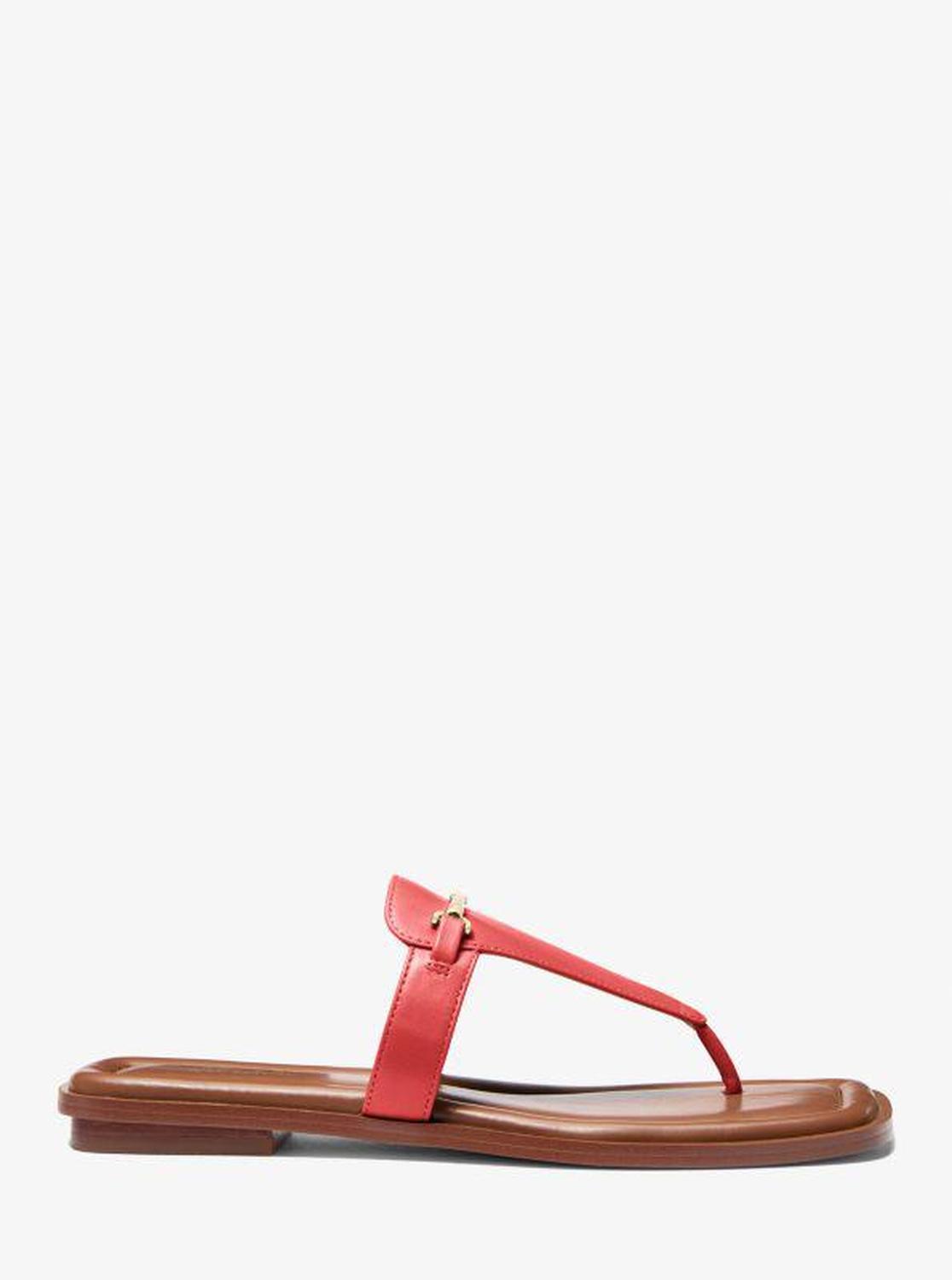 Lena Leather T-Strap Sandal