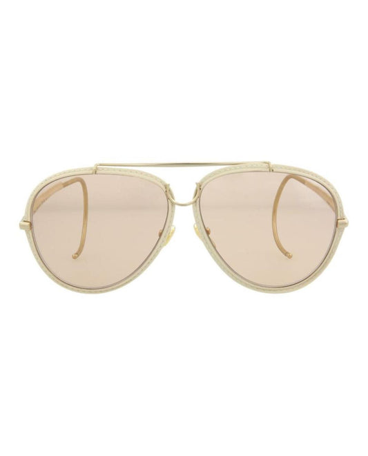 Aviator-Style Metal Sunglasses