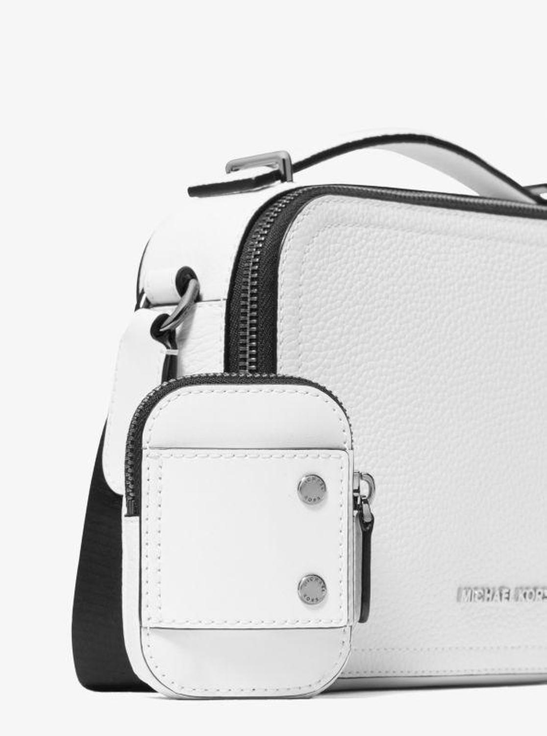 Hudson Pebbled Leather Crossbody Bag