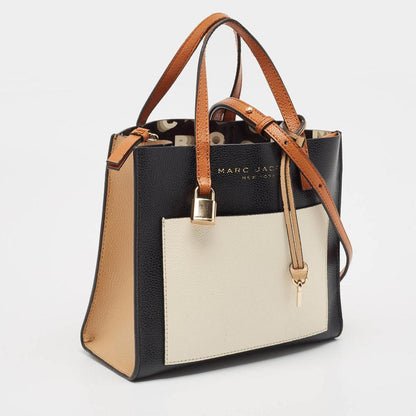 Multicolor Leather Mini Grind Tote