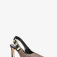 Darrington Empire Monogram Slingback Pump