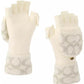 Signature C Metallic Knit Pop Top Gloves