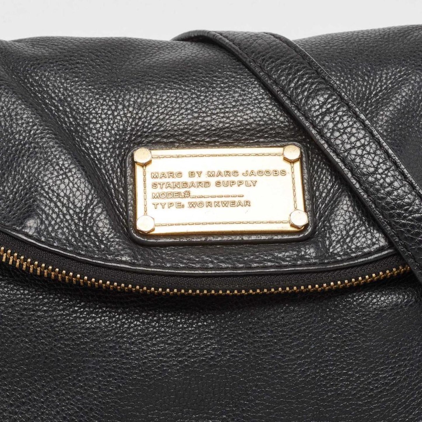 Marc By Marc Jacobs  Leather Classic Q Natasha Shoulder Bag