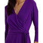 Surplice Jersey Dress