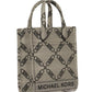 Michael Kors Gigi Logo Jacquard Extra-Small Crossbody Bag