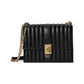 Deco Quilted Leather Chain Shoulder