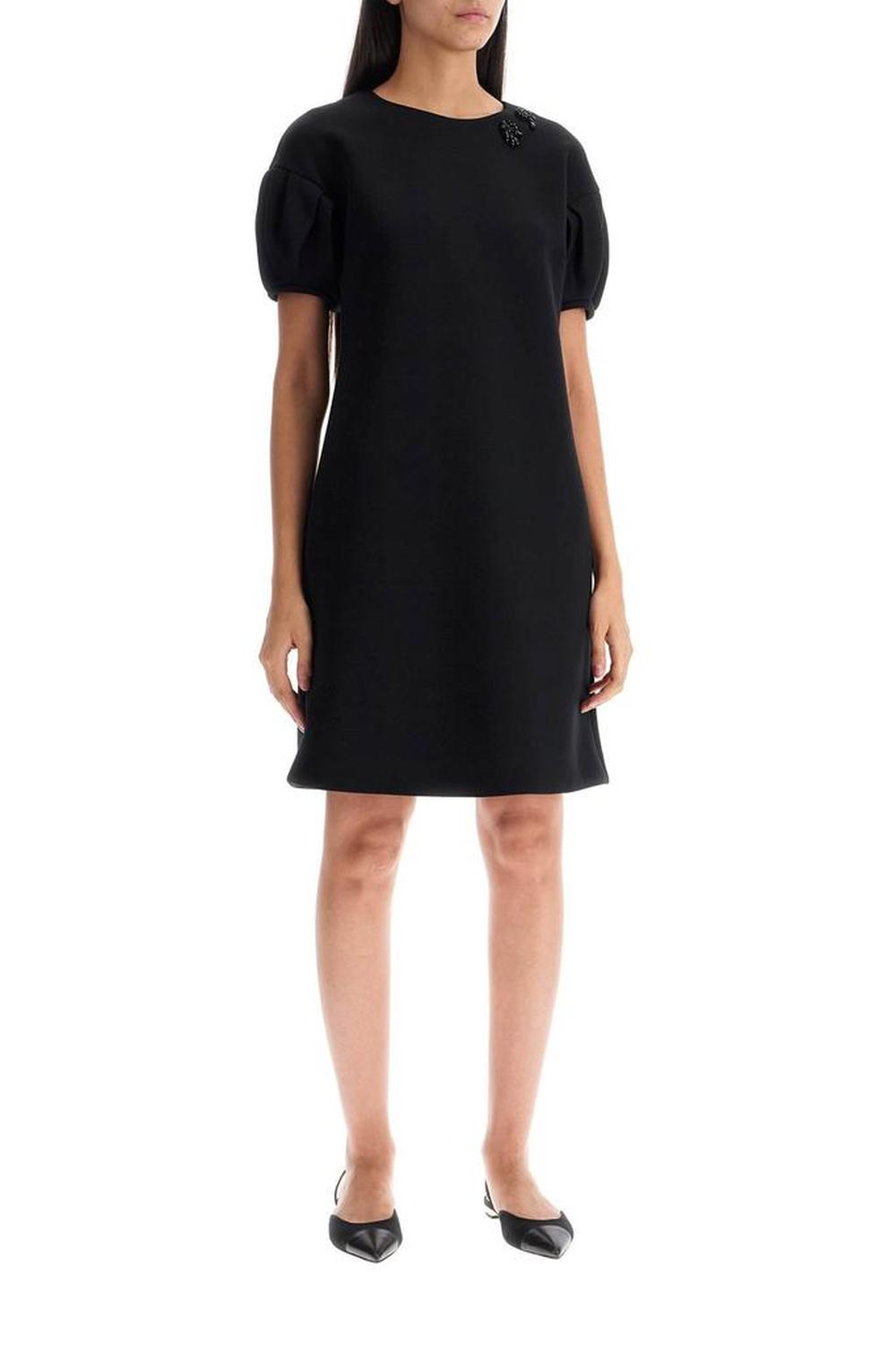 S Max Mara Mini Scuba Jersey Dress In