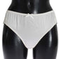 Dolce & Gabbana Elegant White Silk Blend Underwear